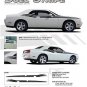 Dual Side Body Line Strobe 3M Stripe Graphic Decal RT 2015-2016 Dodge Challenger