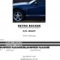 Retro Rocker Panel Bumper Inserts Vinyl Stripe Decals Graphics 1999-2004 Mustang