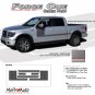 2014 F-150 FORCE ONE Screen Print Side Hockey Decals Stripes Vinyl Graphics 0FD