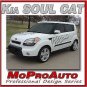 FITS KIA SOUL CAT Side GRAPHICS Stripes Decals Pro Grade 3M 2012 026