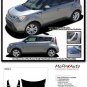 Fits 2014-2016 KIA SOUL Patch 3M Pro Vinyl Graphics Stripes Decal Hood Body Side