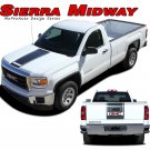 2014-2017 2018 GMC Sierra Stripes Center Hood Midway Vinyl Graphics 3M Decals