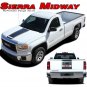 2014-2017 2018 GMC Sierra Stripes Center Hood Midway Vinyl Graphics 3M Decals