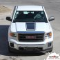 2014-2017 2018 GMC Sierra Stripes Center Hood Midway Vinyl Graphics 3M Decals