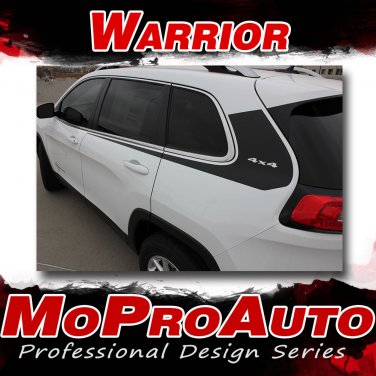 2014 2015 2016 2017 Jeep Cherokee WARRIOR Decals Stripe Graphic 3M Pro PD2810