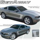 2010-2014 Ford Mustang GT GETAWAY Decals Stripe Graphic 3M Pro Vinyl Kit PDS1606