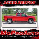 2014-2017 ACCELERATOR Chevy Silverado 1500 Decals Graphic 3M Pro Stripes PDS4403