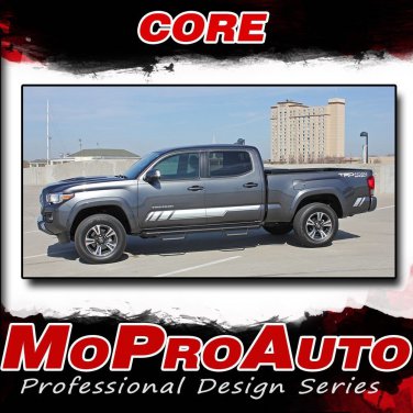 2015-2017 Toyota Tacoma Lower Rocker Side Door CORE Vinyl Graphic Stripes Decals