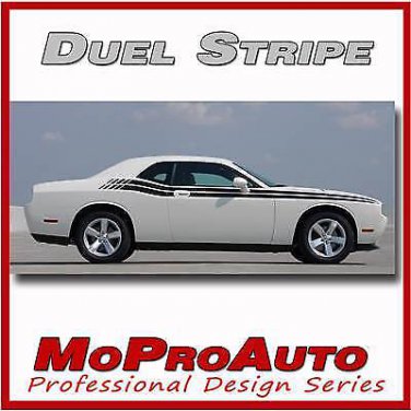 2011-2017 2018 Challenger Dual Side Strobe 3M Stripes Vinyl Graphic Pro Decals