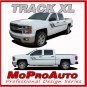 Chevy Silverado TRACK XL 3M Pro Grade Vinyl Side Stripe 2014 Decals Graphic POI