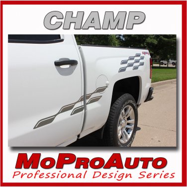 2016 GMC SIERRA 3M Pro Grade Vinyl Side Stripes CHAMP Decals Graphics 8LP