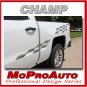 2016 GMC SIERRA 3M Pro Grade Vinyl Side Stripes CHAMP Decals Graphics 8LP