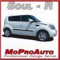 FITS KIA SOUL R Vinyl * Pro Grade Fade GRAPHICS Stripes Decals 2011 351