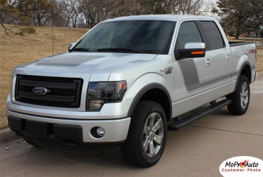 2009 F-150 FORCE Hood Solid Color Decals Stripes / Pro 3M Vinyl Graphics C22