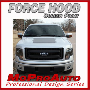 2011 F-150 FORCE HOOD Screen Printed Decals Stripes 3M Vinyl Graphics Q5O