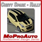 2014 Chevy SPARK RALLY Hood Racing Stripes Vinyl Graphics Pro Grade 3M Decal R93