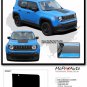 2014-2017 Jeep Renegade Center Solid 3M HOOD Pro Vinyl Graphics Stripes Decals