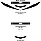 Blackouts SS RS LS Decal Stripe Graphic Front Rear Emblem 2010-2013 Chevy Camaro