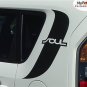 Original Hood & Rear Side Stripe Vinyl Graphic Decal for Kia Soul by MoProAuto