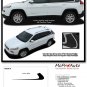 2014-2017 Jeep Cherokee Warrior 3M Pro Vinyl Graphics Stripes Decals Upper Body