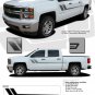 GMC Sierra TRACK XL 3M Pro Grade Vinyl Side Stripe 2012 Decals Graphic 111