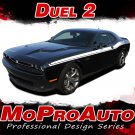2015-2017 Dodge Challenger SXT R/T DUEL 15 Vinyl Graphics Decals 3M Pro Stripes