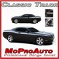 2008-2017 Dodge Challenger SXT R/T SE CLASSIC TRACK Decals 3M Pro Stripes PD1645