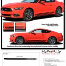 2015-2017 Ford Mustang GT V6 BREAKUP Digital Print Decals 3M Pro Stripes PDS3438