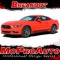 2015-2017 Ford Mustang GT V6 BREAKUP Digital Print Decals 3M Pro Stripes PDS3438