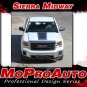 2014-2017 GMC SIERRA 1500 Truck MIDWAY Decals Racing 3M Stripes Graphics PDS4020