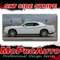 2011-2017 Dodge Challenger SXT Side Graphics Stripe Decals 3M Pro Vinyl PDS3745