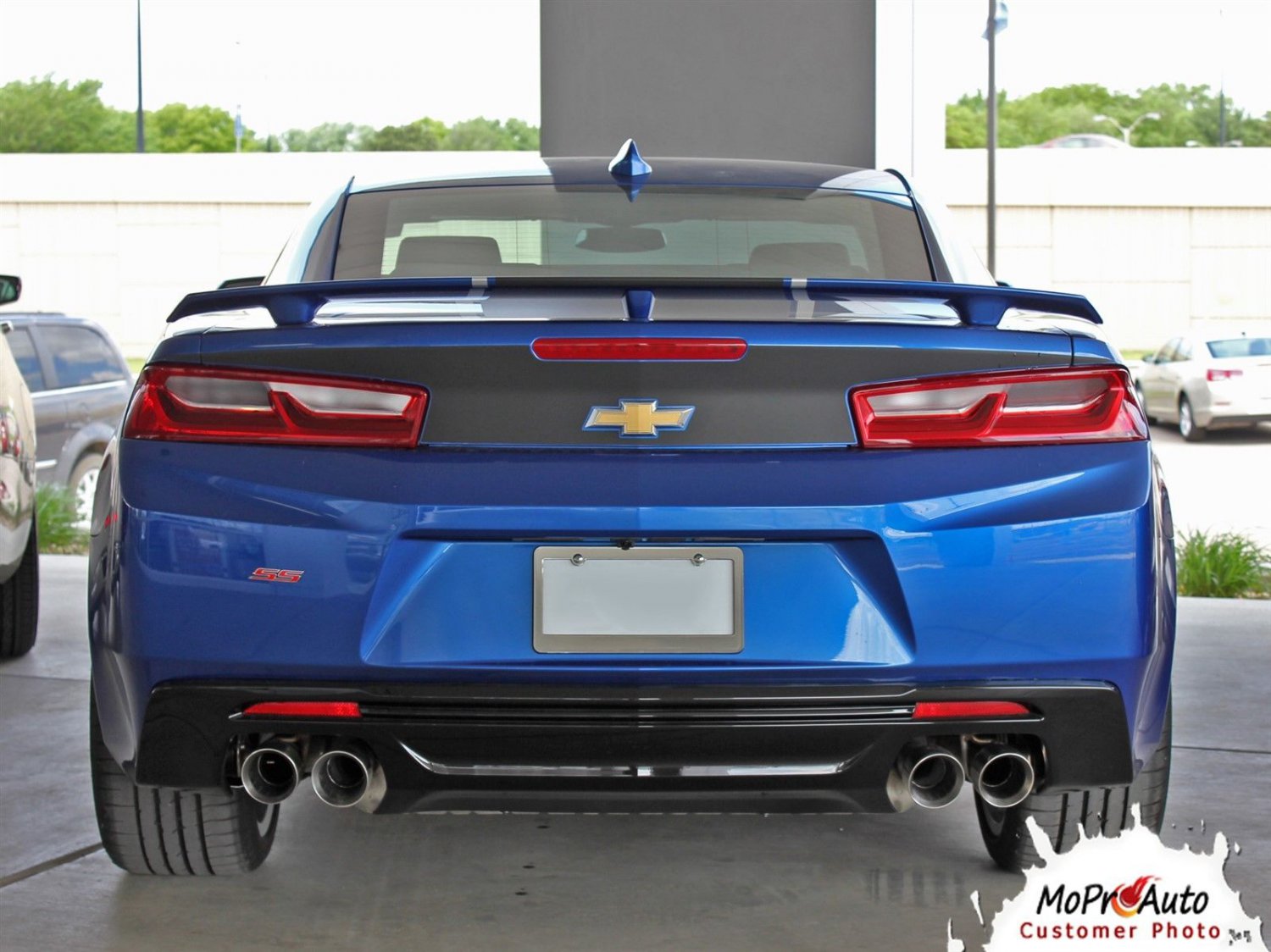 2016 2017 2018 Camaro Rear Trunk Deck Lid BLACKOUT Decal Vinyl Graphic Stripe