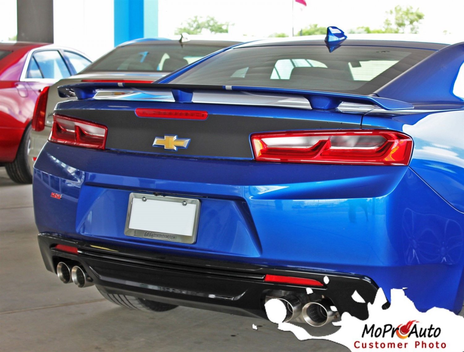 2016 2017 2018 Camaro Rear Trunk Deck Lid BLACKOUT Decal Vinyl Graphic