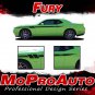 2015 2016 2017 Challenger Side Door FURY 3M Vinyl Stripes Graphic Decals Pro
