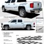 2015 Chevy CHAMP Silverado 3M Pro Grade Vinyl Side Stripes Decals Graphics NJH