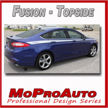 2016 Ford Fusion TOPSIDE Pro Grade 3M Vinyl Side Stripes Decals Graphics KY5