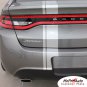 Euro Rally Racing Stripes Hood / for 2016 Dodge Dart Vinyl Decals Graphics DD3