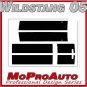 STANG Ford Mustang - 3M Pro Vinyl Racing Stripes Graphics Decals 2007 958