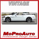 VINTAGE 2011 Camaro "1968" Nose Fascia Side Stripes Graphics Decals 3M Vinyl 11D
