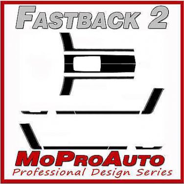 FASTBACK 2 BOSS Style Mustang GRAPHICS Stripes - 3M Pro Grade Decal 2006 490