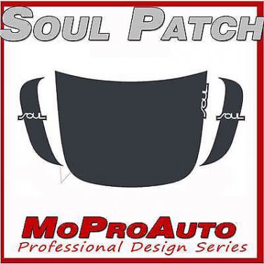 FITS KIA SOUL PATCH Vinyl GRAPHICS Stripes Decals 3M Pro Hood 2013 77L