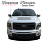Ford 2011 F-150 FORCE HOOD Screen Printed Decals Stripes 3M Vinyl Graphics Q5A