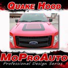 2012 Ford F-150 QUAKE HOOD Tremor Style Decals Stripes 3M Vinyl Graphics FD73