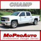 2017 GMC SIERRA 3M Pro CHAMP Grade Vinyl Side Stripes Decals Graphics DF3