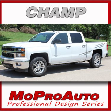 2017 GMC SIERRA 3M Pro CHAMP Grade Vinyl Side Stripes Decals Graphics DF3