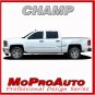 2018 GMC CHAMP SIERRA 3M Pro Grade Vinyl Side Stripes Decals Graphics VB5