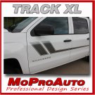 Chevy Silverado TRACK XL 3M 2009 Pro Grade Vinyl Side Stripe Decals Graphic LW6