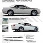Dual Challenger Strobe Side Stripes Graphic Decals 2015 2016 2017 3M Pro Vinyl