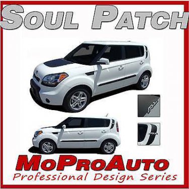 FITS KIA SOUL PATCH Vinyl GRAPHICS Stripes Decals Hood 2013 3M Pro 7YT