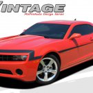 Vintage 1968 Type Nose Front Side Stripe Graphic Decal 3M Vinyl 2010-2013 Camaro